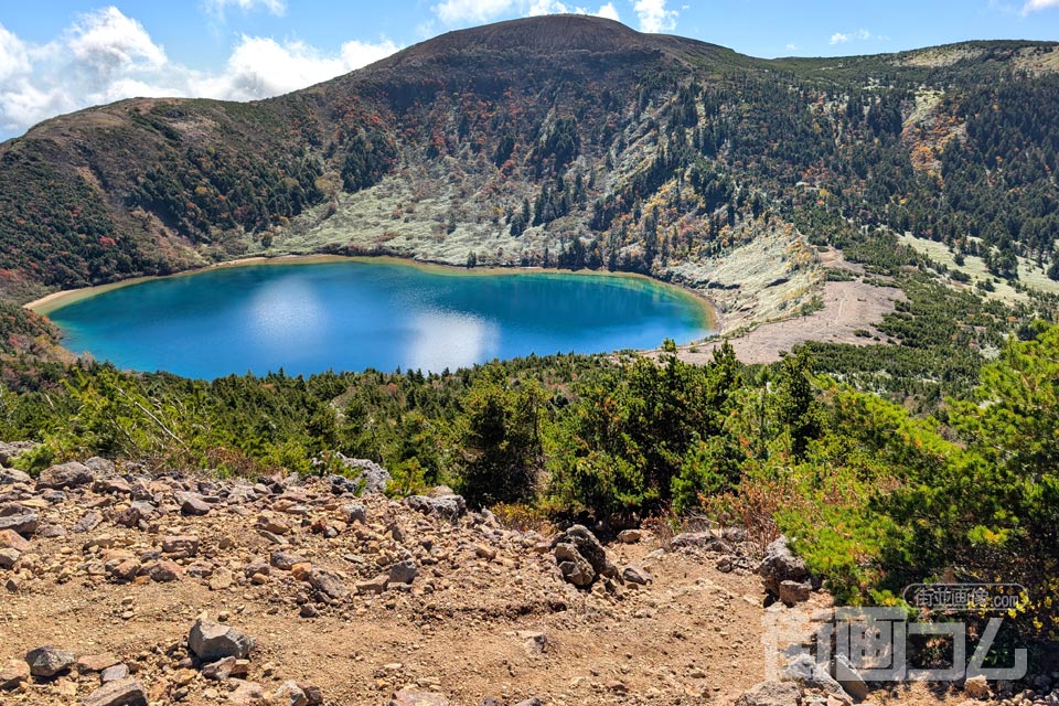 家形山登山道