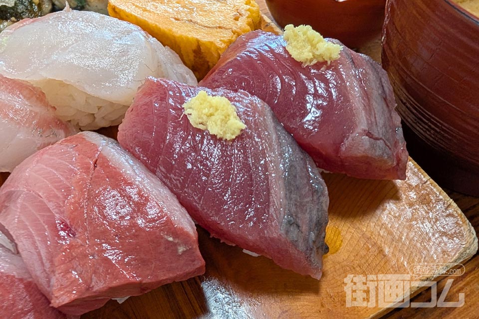 巴寿司「地魚寿し:カツオ」