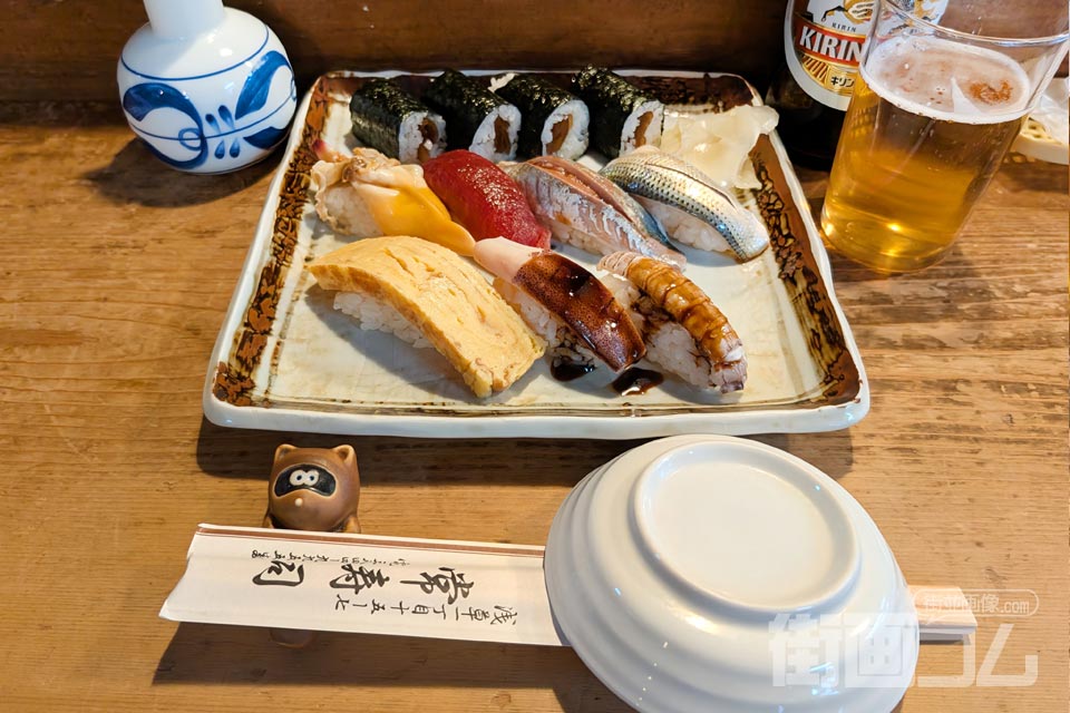 常寿司「江戸前づくし」