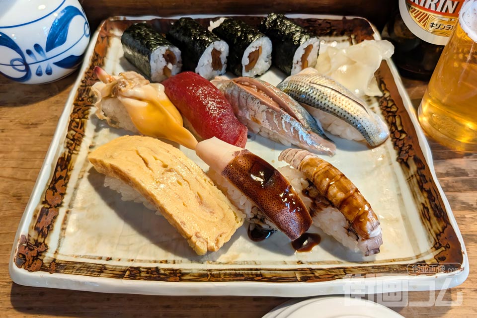 常寿司「江戸前づくし」