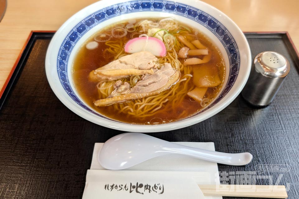 れすとらん比内どり「比内地鶏ラーメン」
