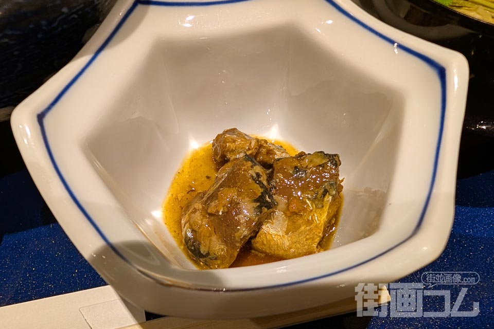 廣半「入梅いわしおまかせ御膳」いわしの煮付け