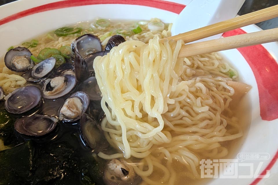 はくちょう亭奈良屋「しじみらーめん(大盛)」