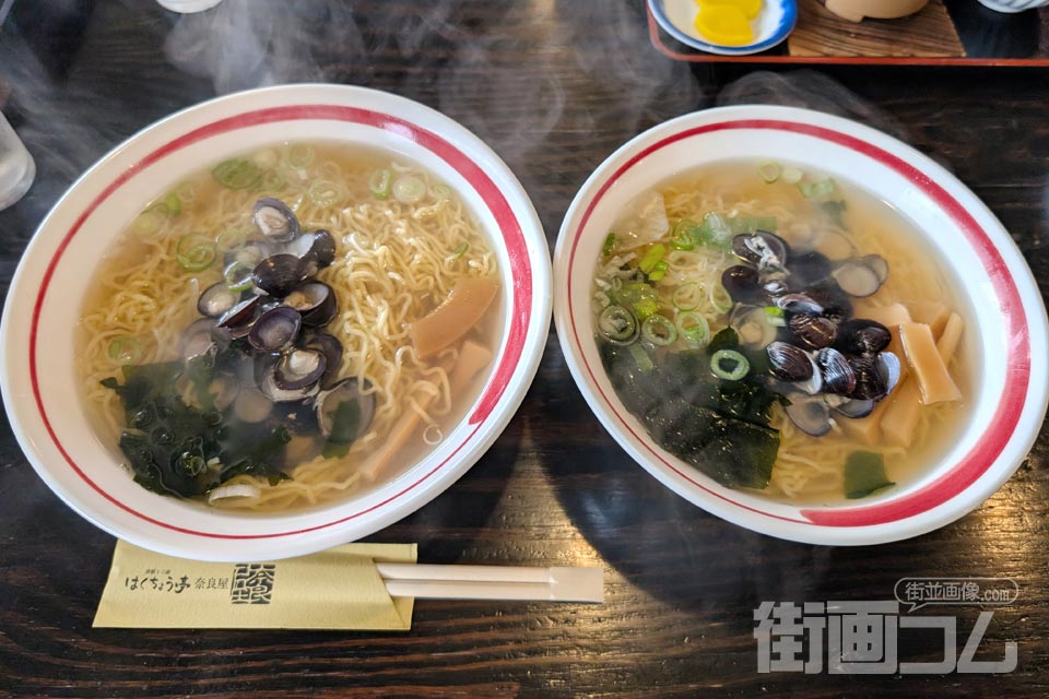 はくちょう亭奈良屋「しじみらーめん」