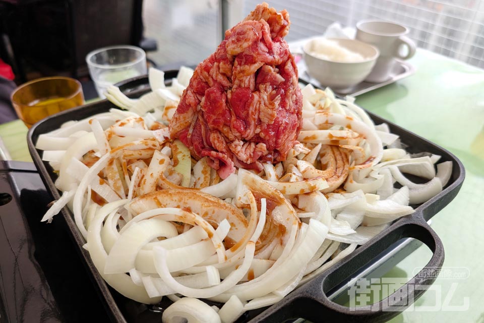 司「十和田バラ焼きランチ(牛)」