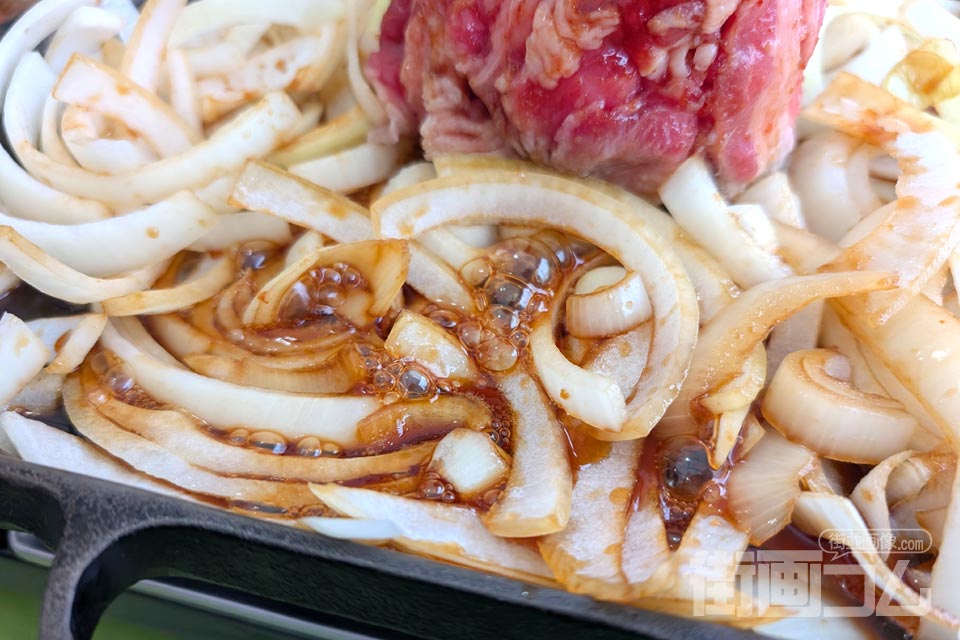 司「十和田バラ焼きランチ(牛)」