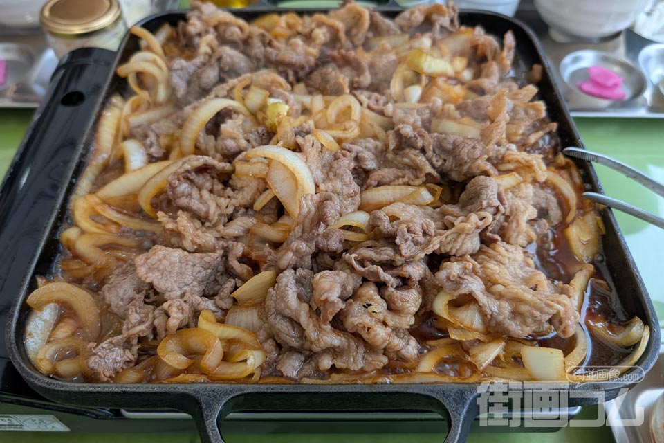 司「十和田バラ焼きランチ(牛)」