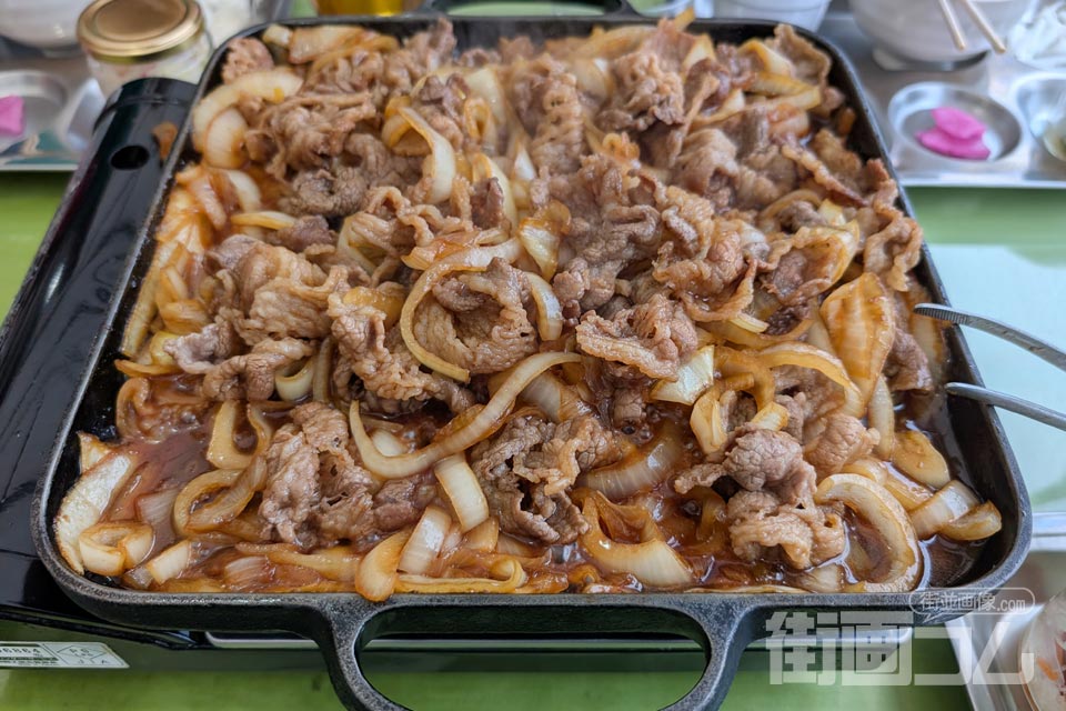 司「十和田バラ焼きランチ(牛)」