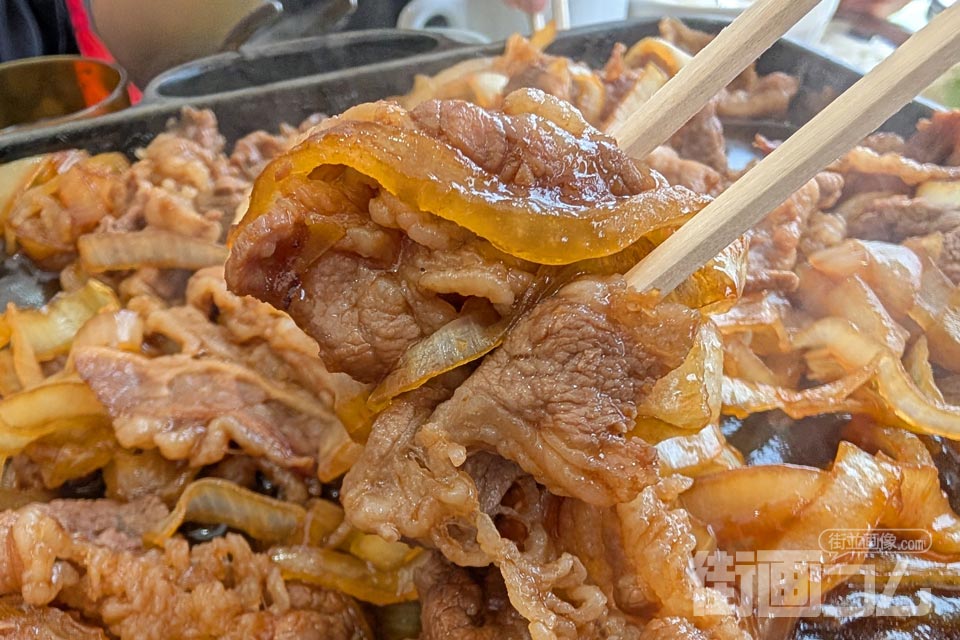 司「十和田バラ焼きランチ(牛)」