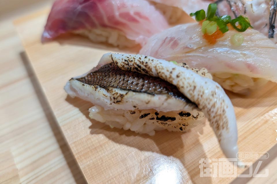 地魚にぎり八貫「炙りかます」