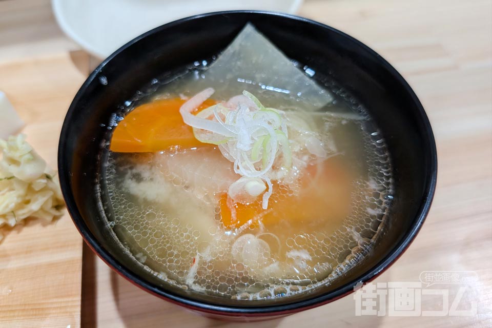 地魚にぎり八貫「漁師汁」