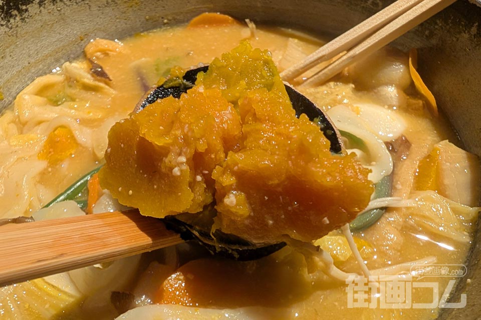 信玄「鮑の煮貝ほうとう定食」