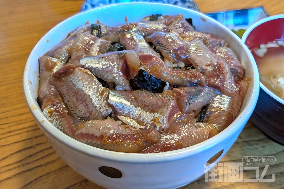 香海「いわし鉄火丼」