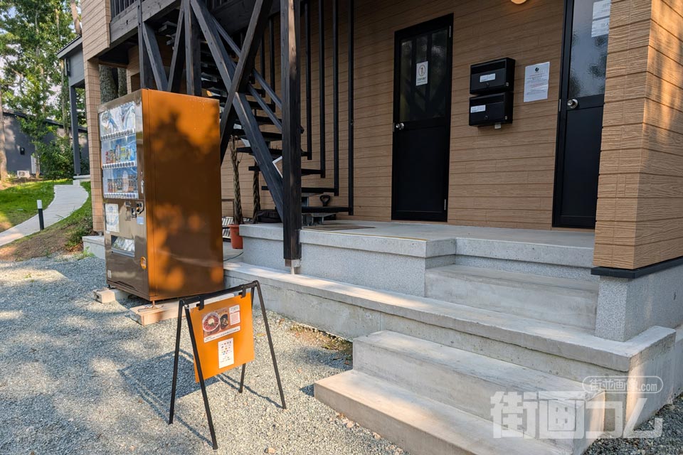 少しわかりにくい？お店への道のり