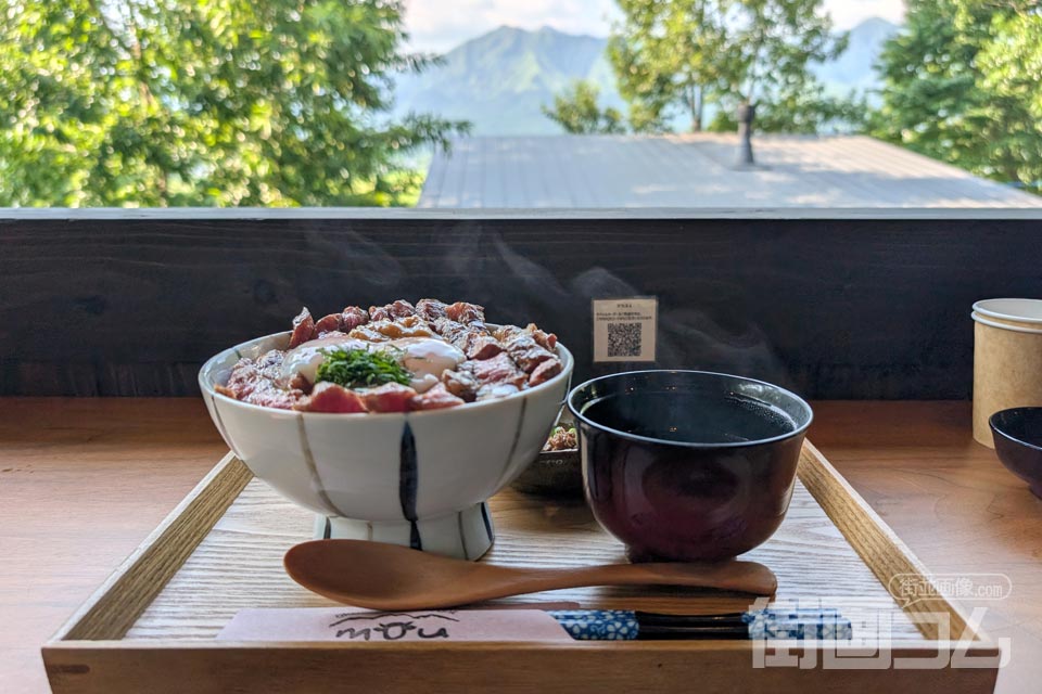 あか牛レストランmou「贅沢あか牛丼（大）」