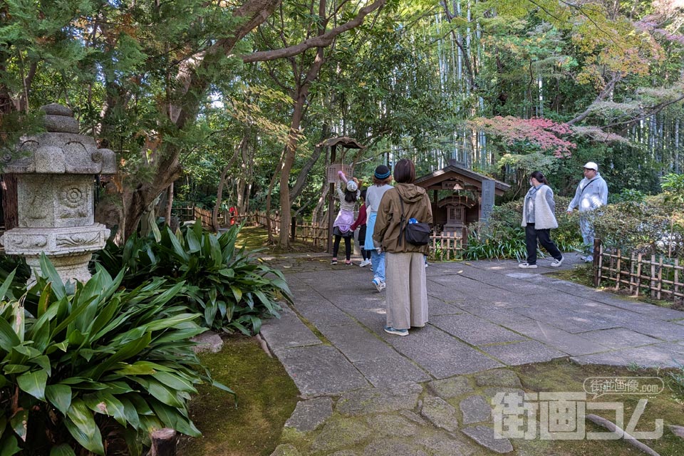 大正寺の敷地内