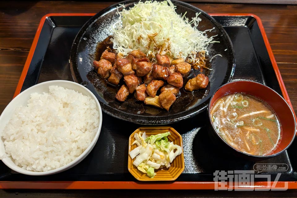 来来憲「さくら角切りトンテキ」