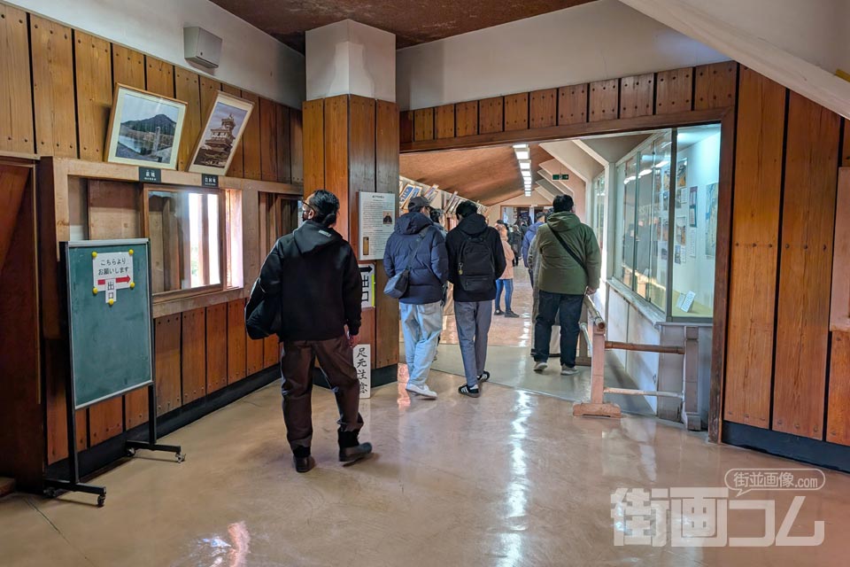 和歌山城連立式天守内二の門櫓側から乾櫓方面