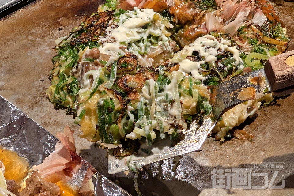 すじこんねぎ焼き（ポン酢部分）