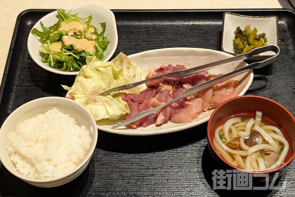 桜島溶岩焼きランチ（塩味）