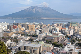 鹿児島・城山公園の展望台！カゴシマシティビューで行く市街＆桜島絶景