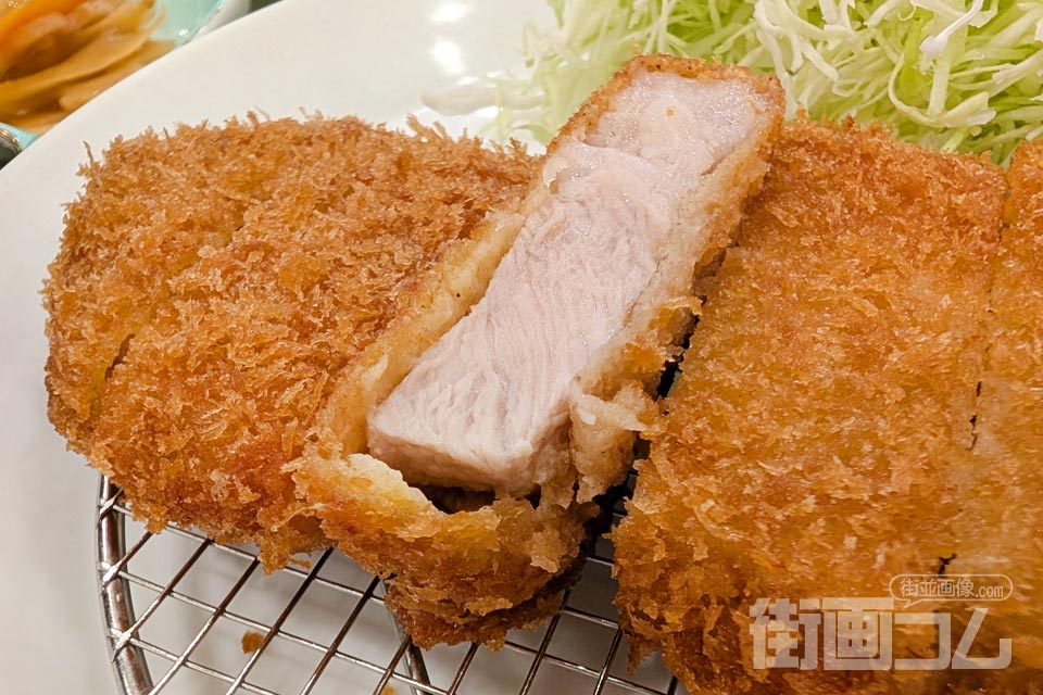 切り口の面をアップ