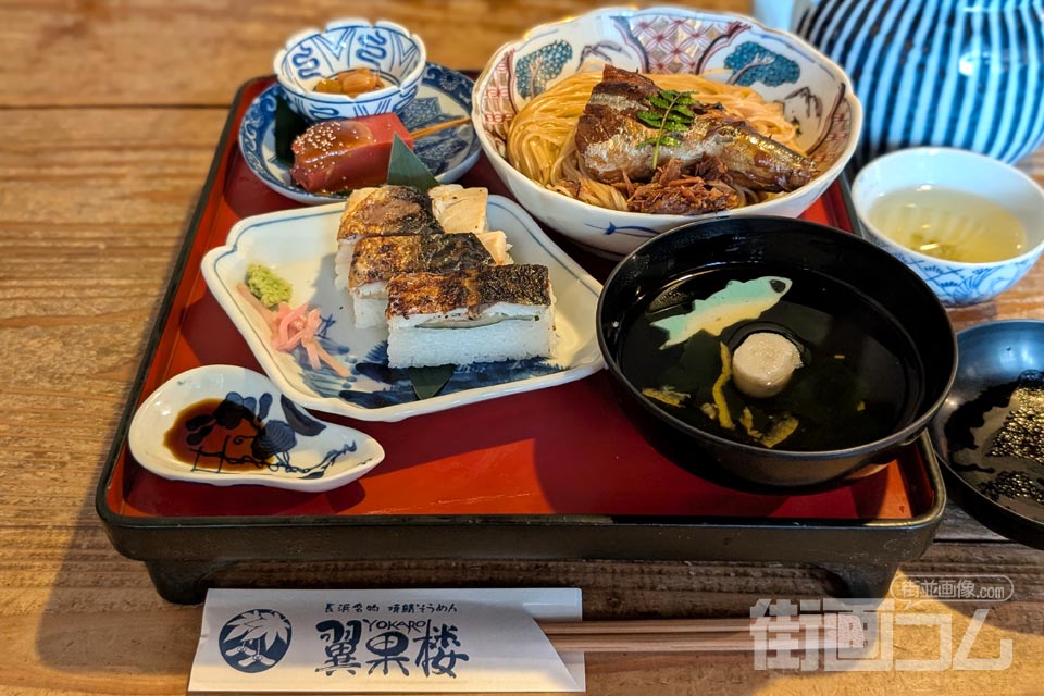 お膳セット鯖街道（焼鯖寿司膳）