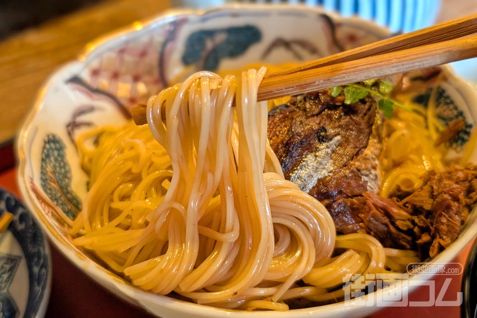 お膳セット鯖街道：焼鯖そうめん