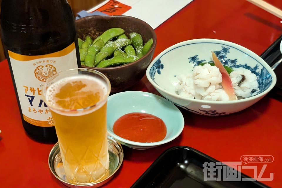7月の季節の単品「はも梅肉」