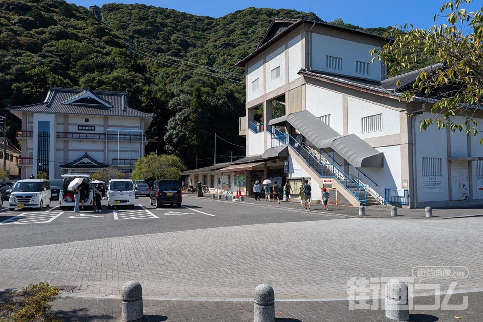 岩国城ロープウェー山麓駅の外観