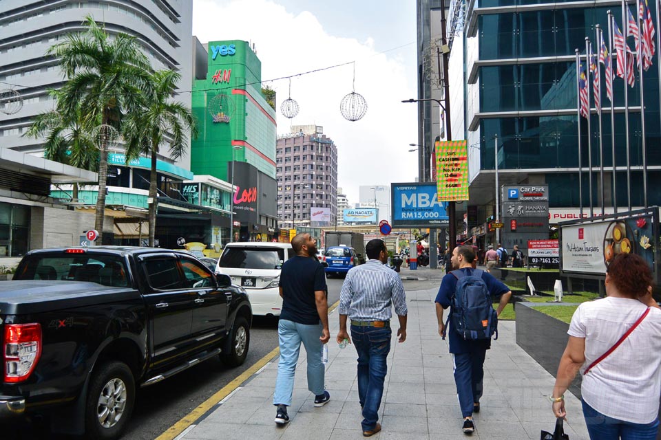 ブキッ・ビンタン通り（Jalan Bukit Bintang）