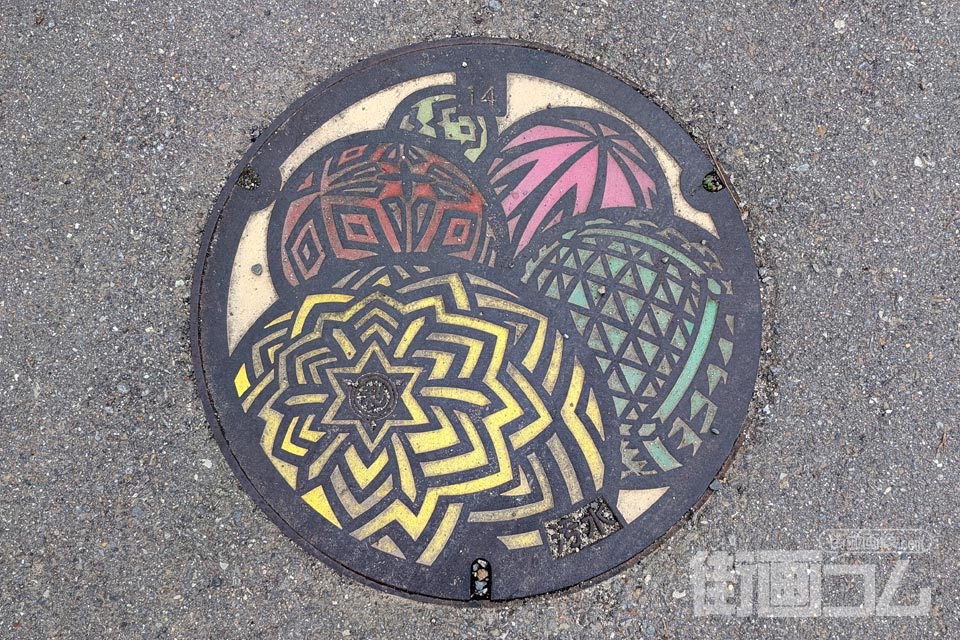 和歌山県和歌山市A001マンホール蓋