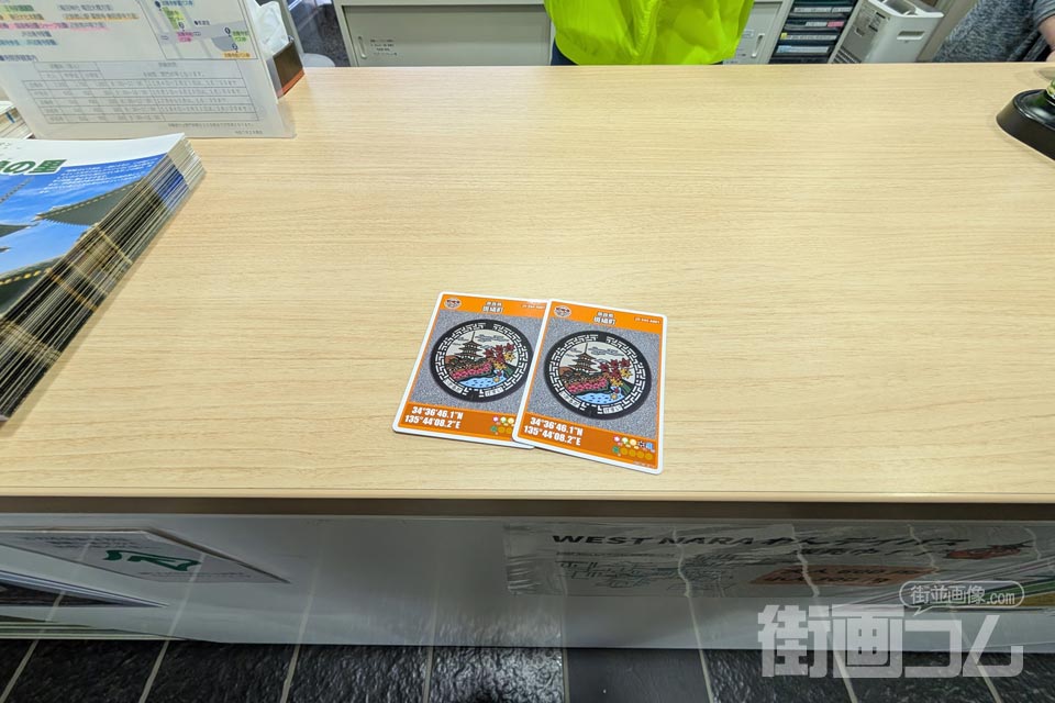 法隆寺iセンターのインフォメーションカウンター