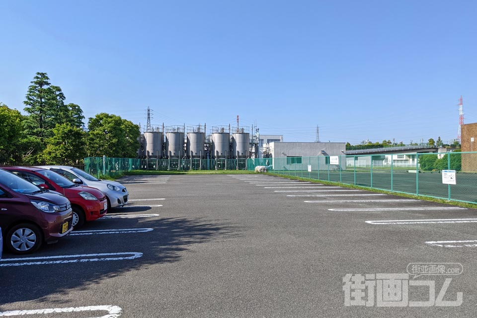 相模川流域下水道右岸処理場駐車場