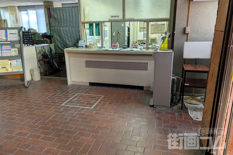 鹿児島市水道局本庁舎警備員室