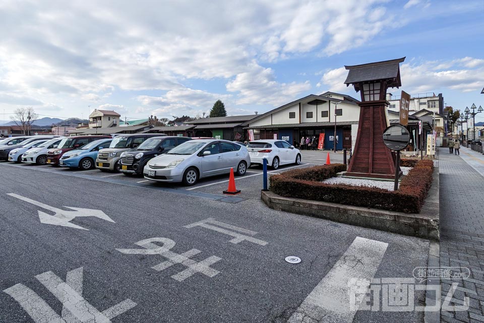 まちの駅新・鹿沼宿の駐車場