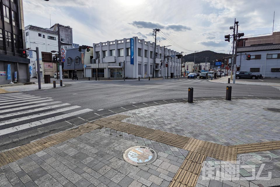 栃木県鹿沼市A001マンホール蓋の設置場所