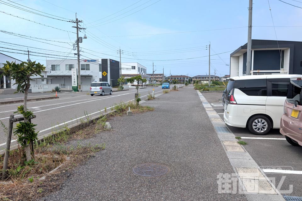島根県益田市A001マンホール蓋の設置場所