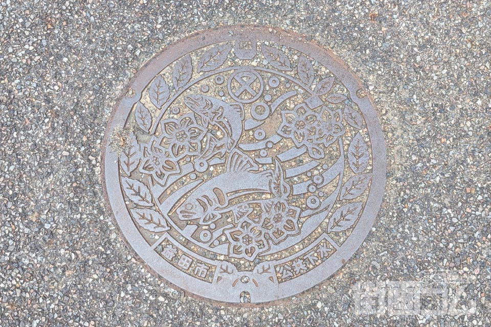 島根県益田市A001マンホール蓋
