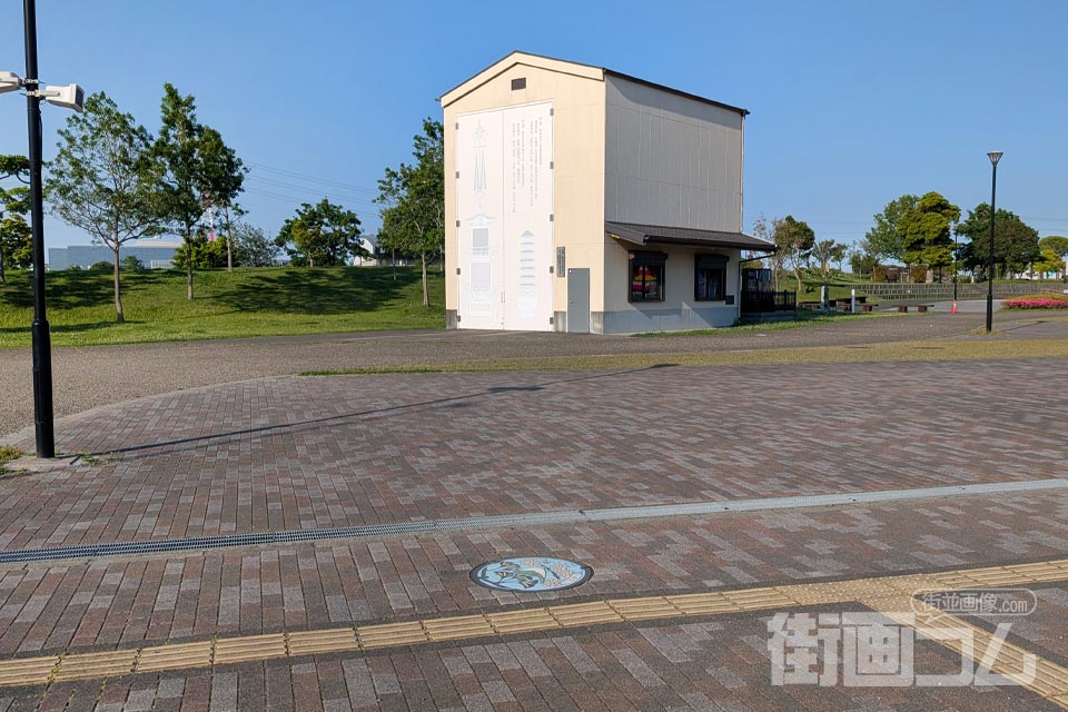 千葉県市原市A001マンホール蓋の設置場所