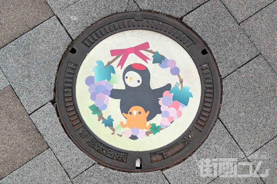 茨城県常陸太田市A001マンホール蓋