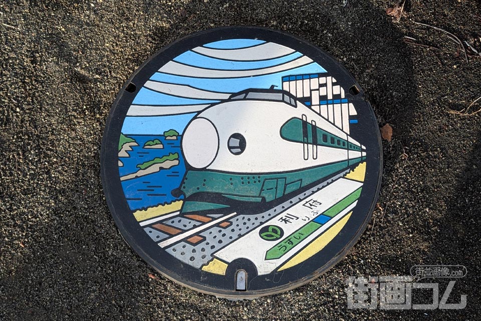 宮城県利府町A001マンホールカード配布・設置場所マップ【街画コム】