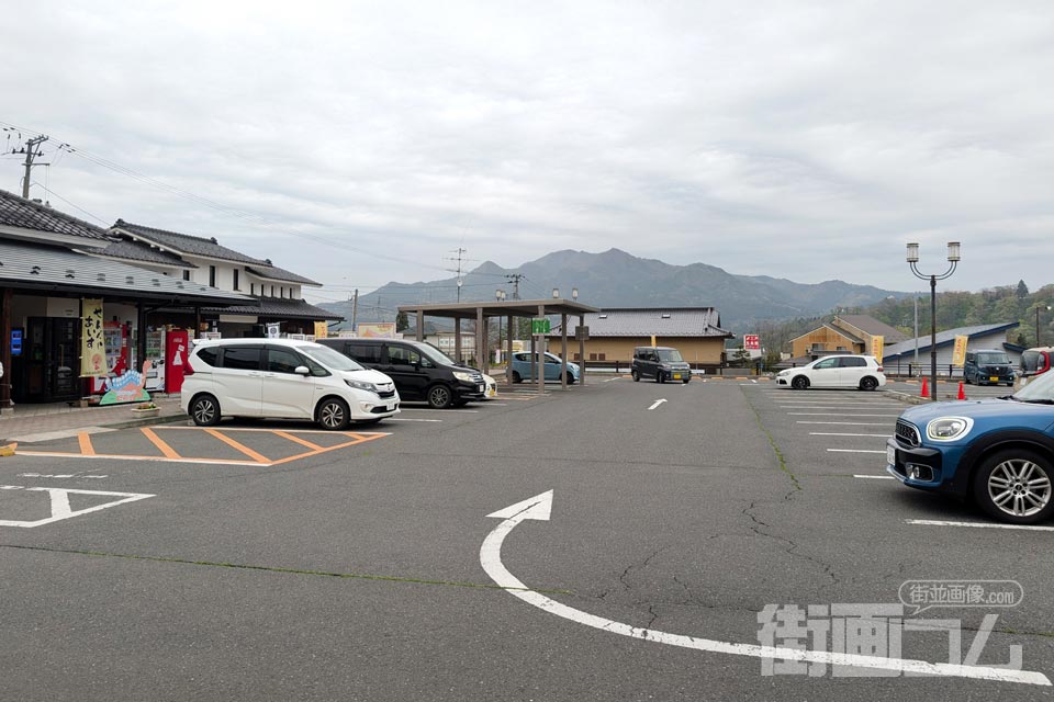 道の駅さんのへ駐車場