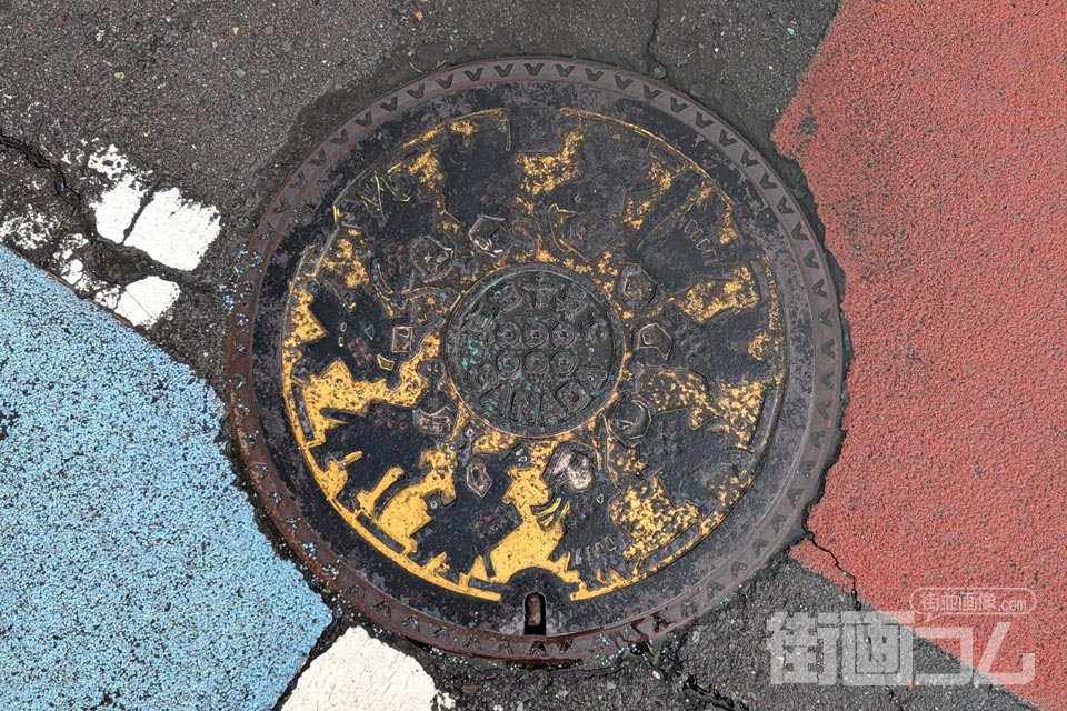 長野県上田市B001マンホール蓋