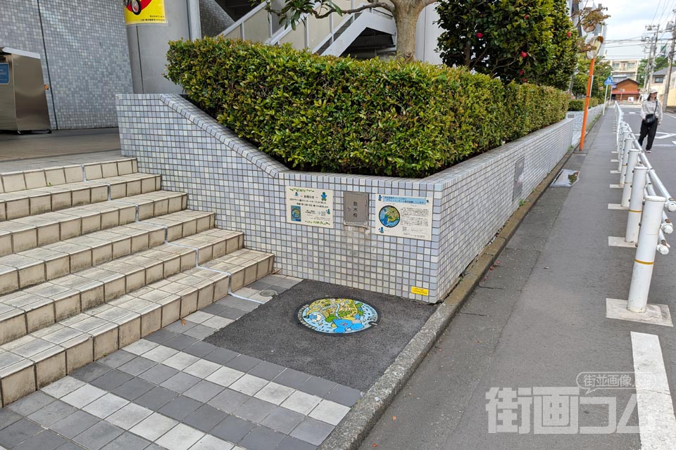 東京都都市づくり公社A001マンホール蓋の設置場所